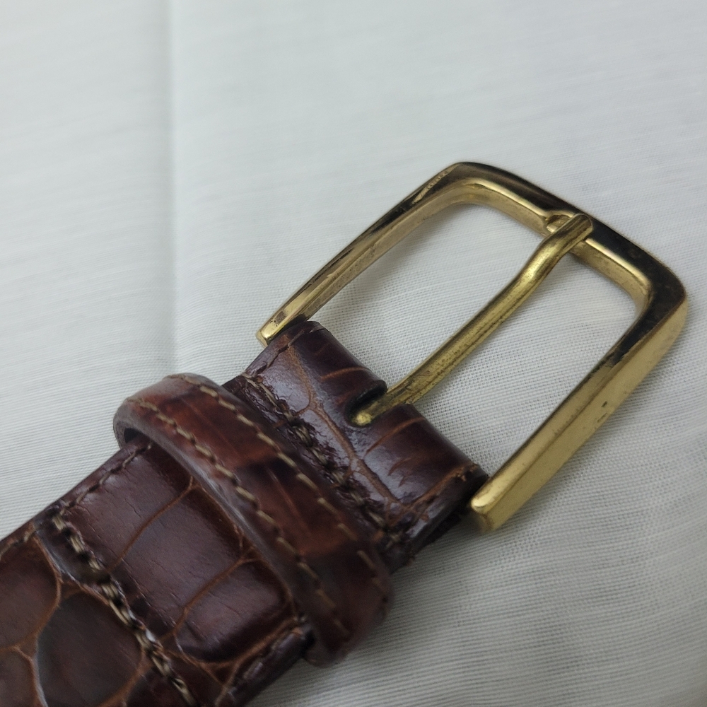 Johnston + Murphy Brown Belt Men Size 36
